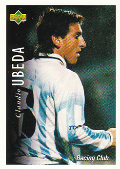 Claudio Ubeda Racing Club 1995 Upper Deck Futbol Argentina #42